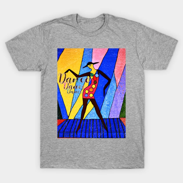 Dancing Girl T-Shirt by Sachabo